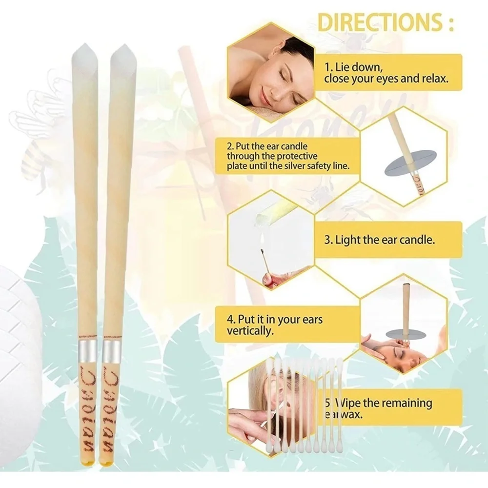 Ear candling sticks